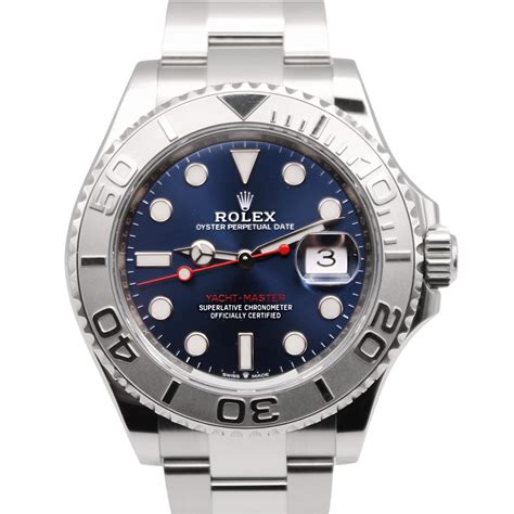 rolex yachtmaster blue dial|Rolex yacht master 40 126622.